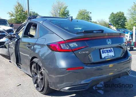 2025 Honda Civic Sport из США, поврежденный, VIN 19XFL2H82SE035575